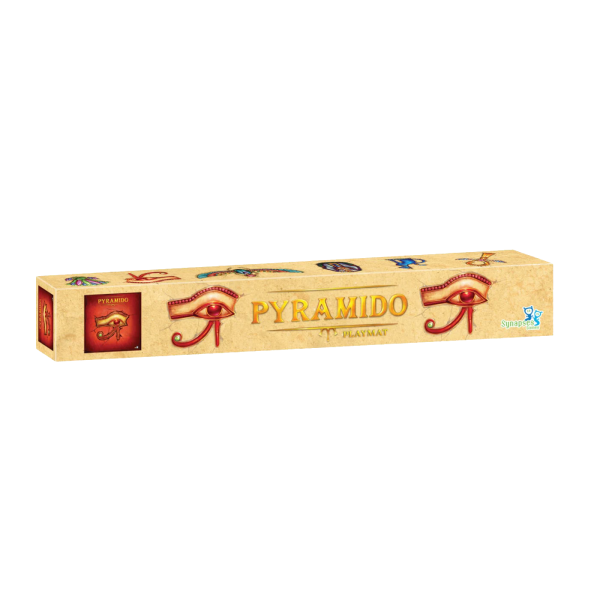Pyramido Spielmatte: Das Auge von Ra (Farbe rot)