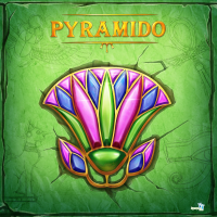 Pyramido Spielmatte: Kristall Lotus (Farbe grün)