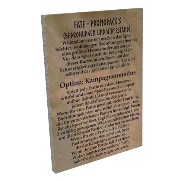 Fate: Bedrohungen- & Widerstand Promo-Pack