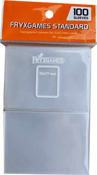 Standard Sleeves (100pcs) 55x77mm