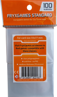 Standard Sleeves (100pcs) 55x77mm